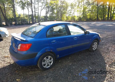 2008 Kia Rio Lx из США, поврежденный, VIN KNADE123486319813